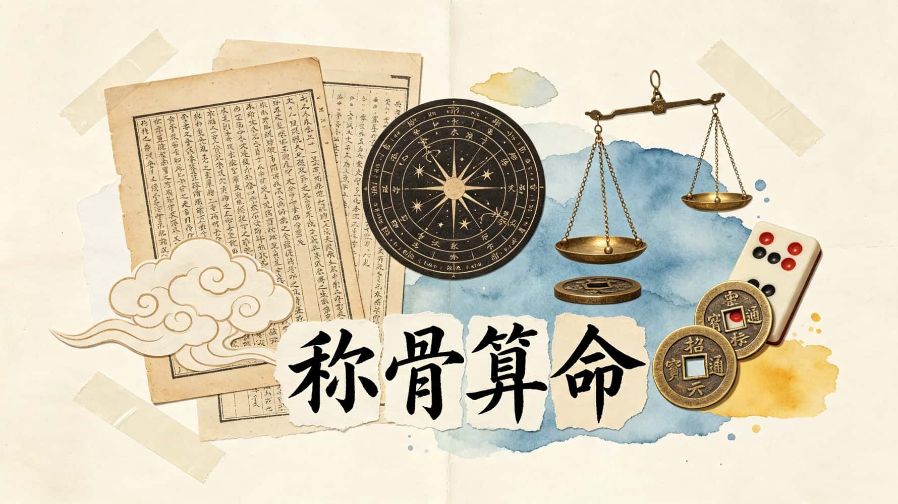 称骨算命：袁天罡真诀，3分钟看懂你的骨重命格